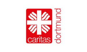 Caritas Dortmund Logo, Kreuz und Wellen