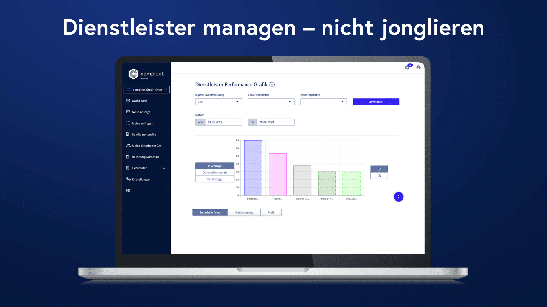 compleet Vendor Management System