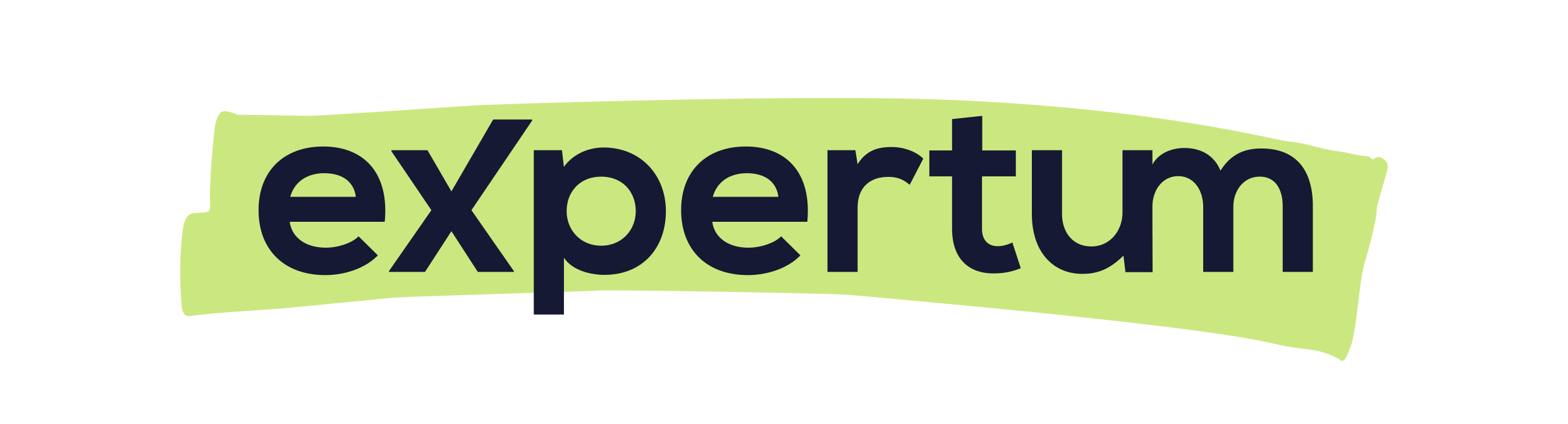 Expertum Logo auf grünem Hintergrund