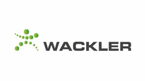 Wackler Logo mit grünen Punkten