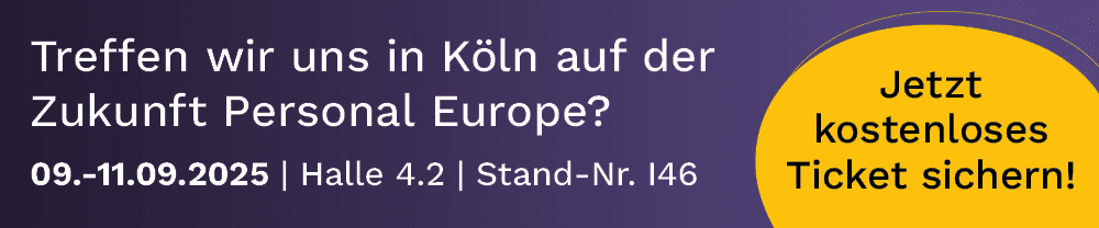Zukunft Personal Europe 2025 Messe in Köln.